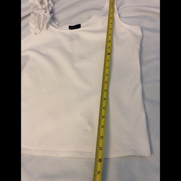 Grace Elements White Cotton Top Size L - Picture 11 of 11